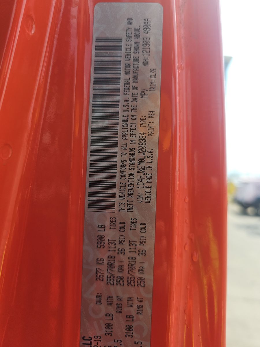 2020 Jeep Wrangler Unlimited Sahara AWD