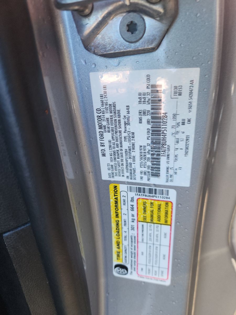 2023 Ford Mustang EcoBoost Premium RWD