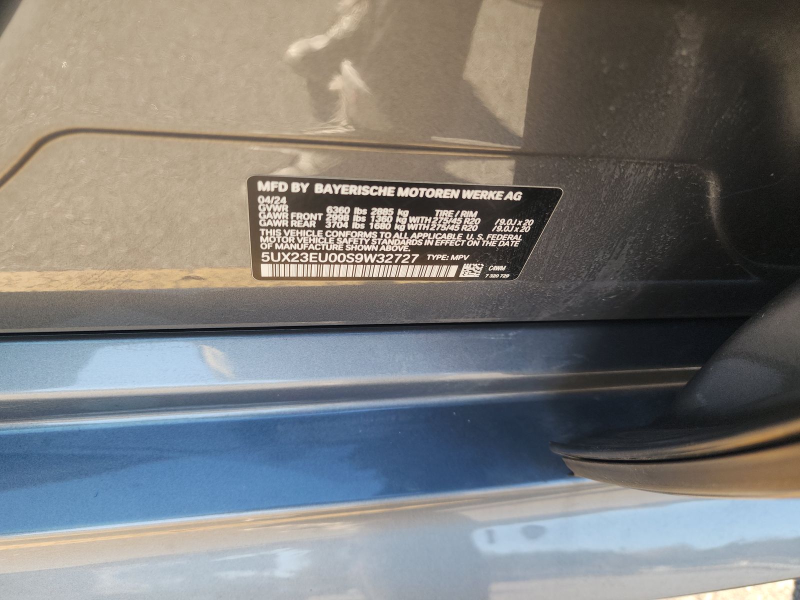 2025 BMW X5 xDrive40i AWD