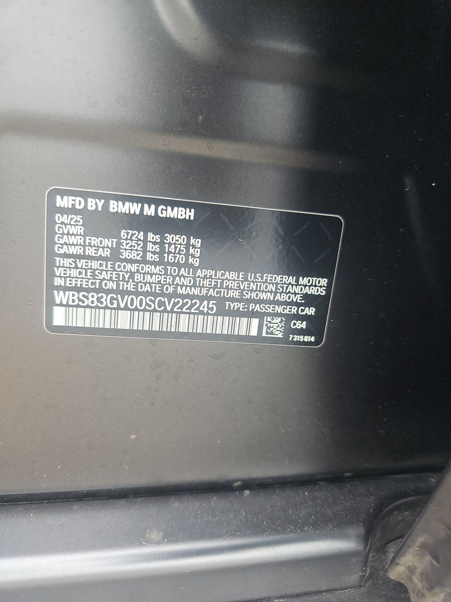 2025 BMW M5 Base AWD