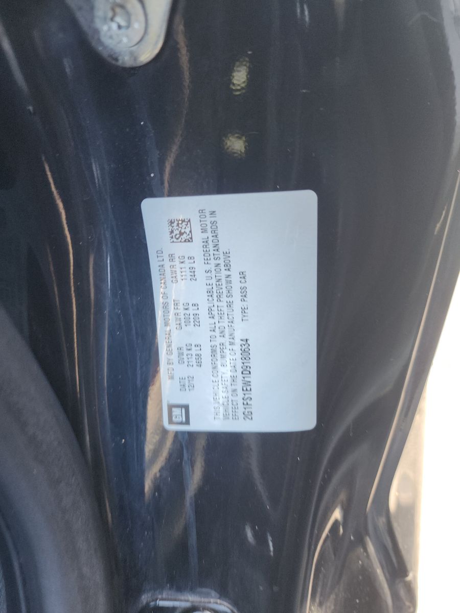 2013 Chevrolet Camaro SS RWD