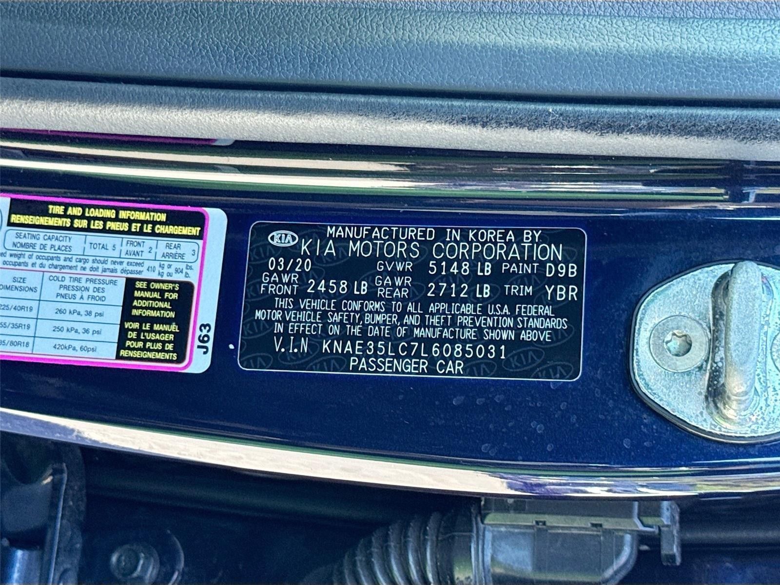 2020 Kia Stinger GT AWD