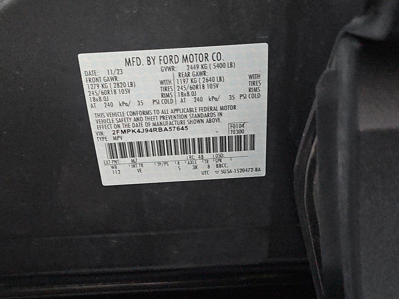 2024 Ford Edge SEL AWD