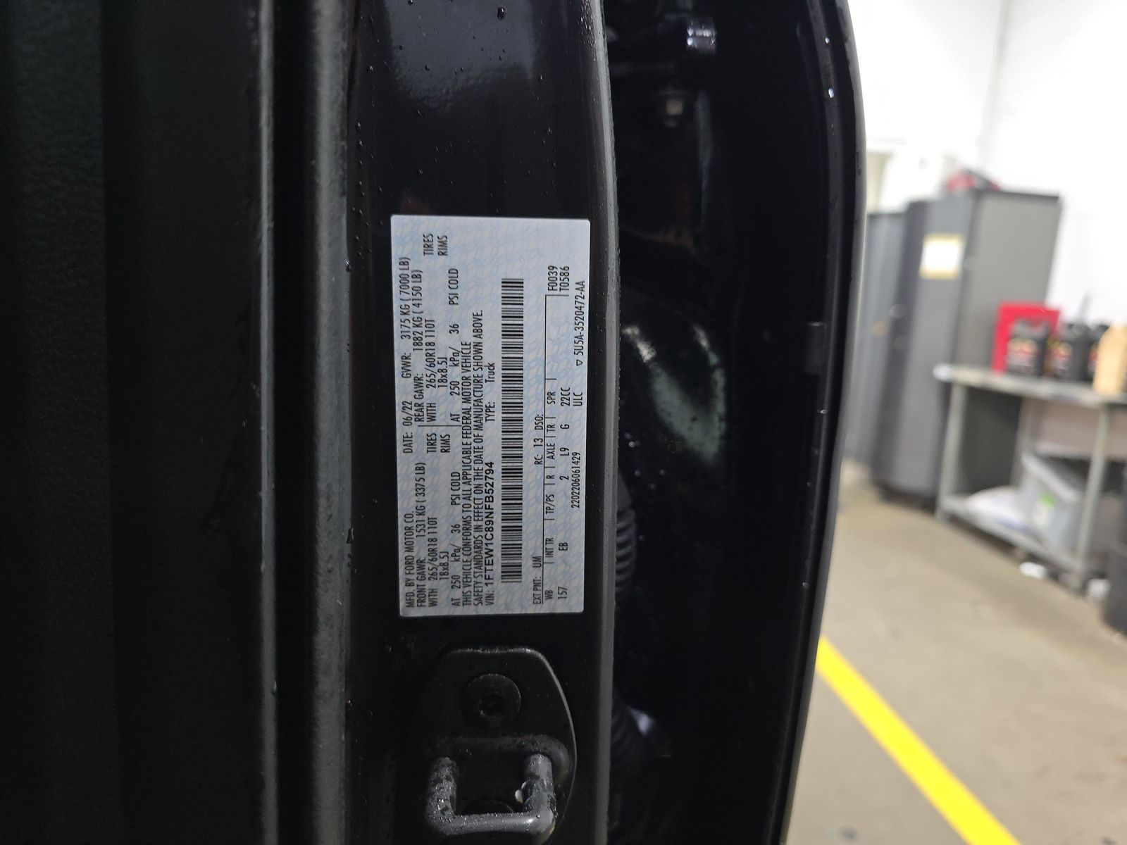 2022 Ford F-150 Lariat FWD