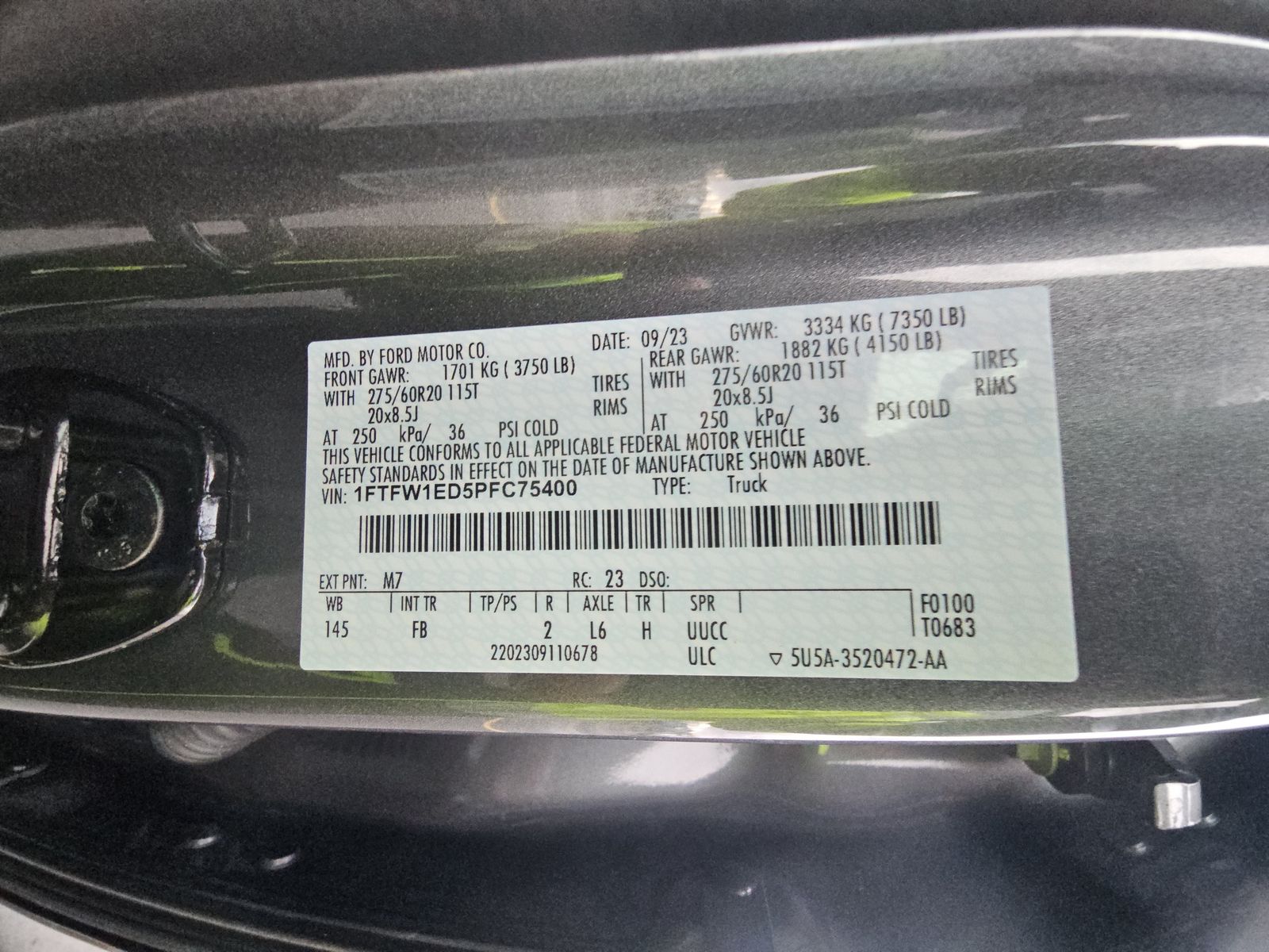 2023 Ford F-150 Hybrid XLT AWD