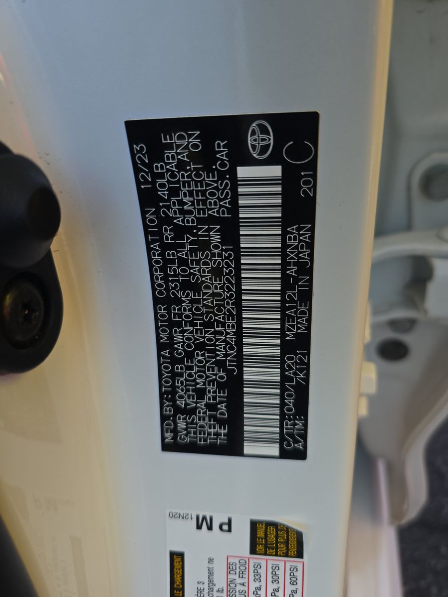 2024 Toyota Corolla XSE FWD