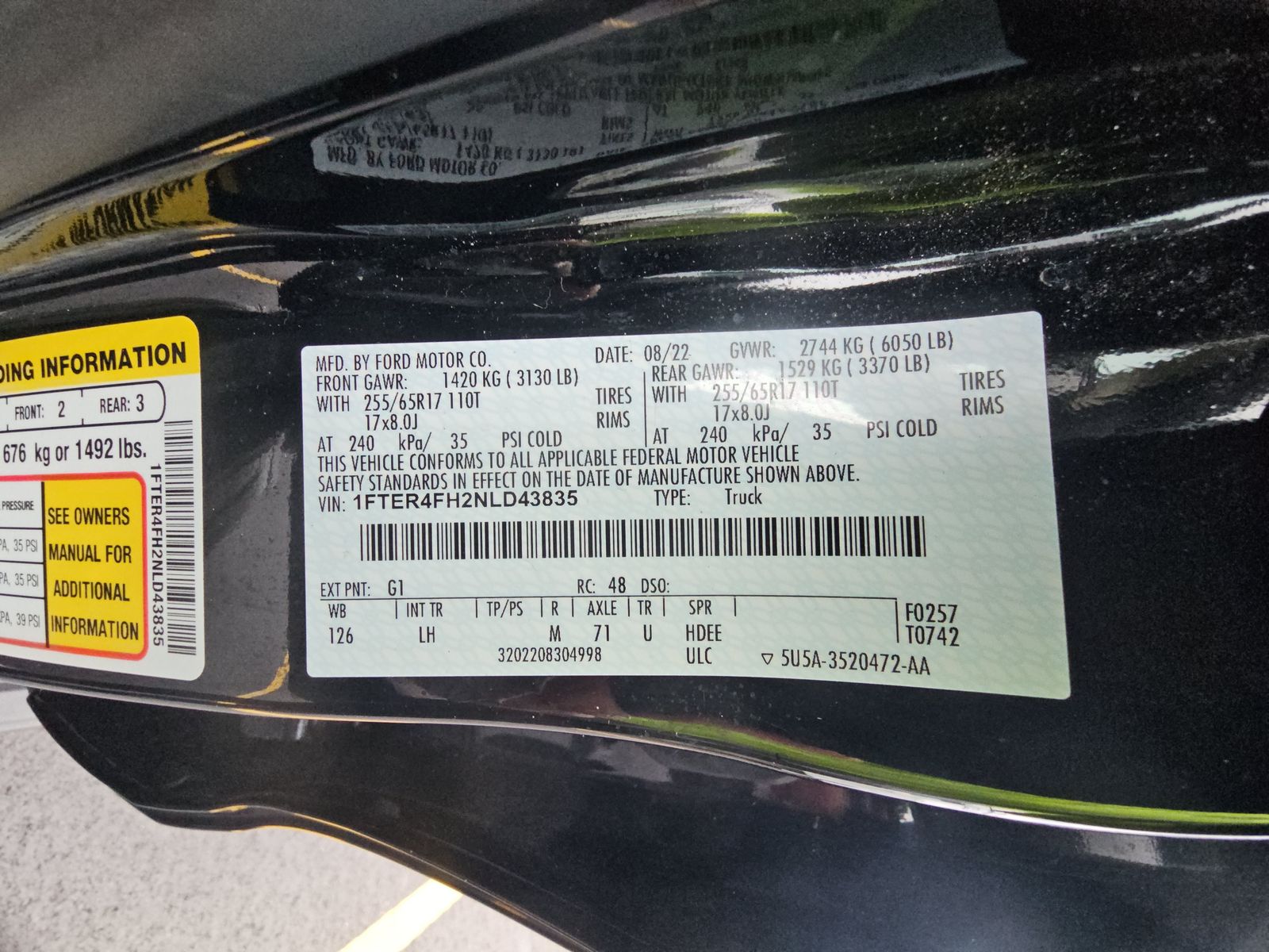 2022 Ford Ranger XLT AWD