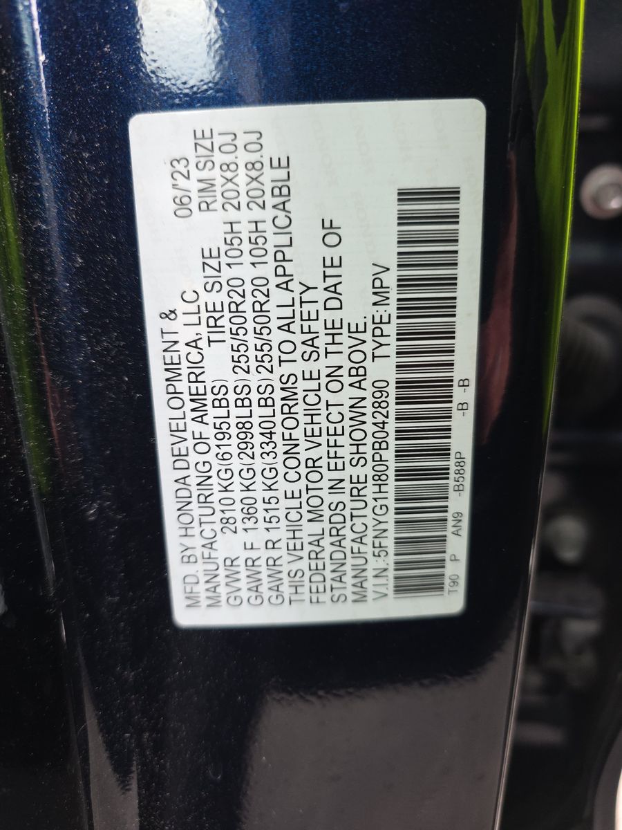 2023 Honda Pilot Elite AWD