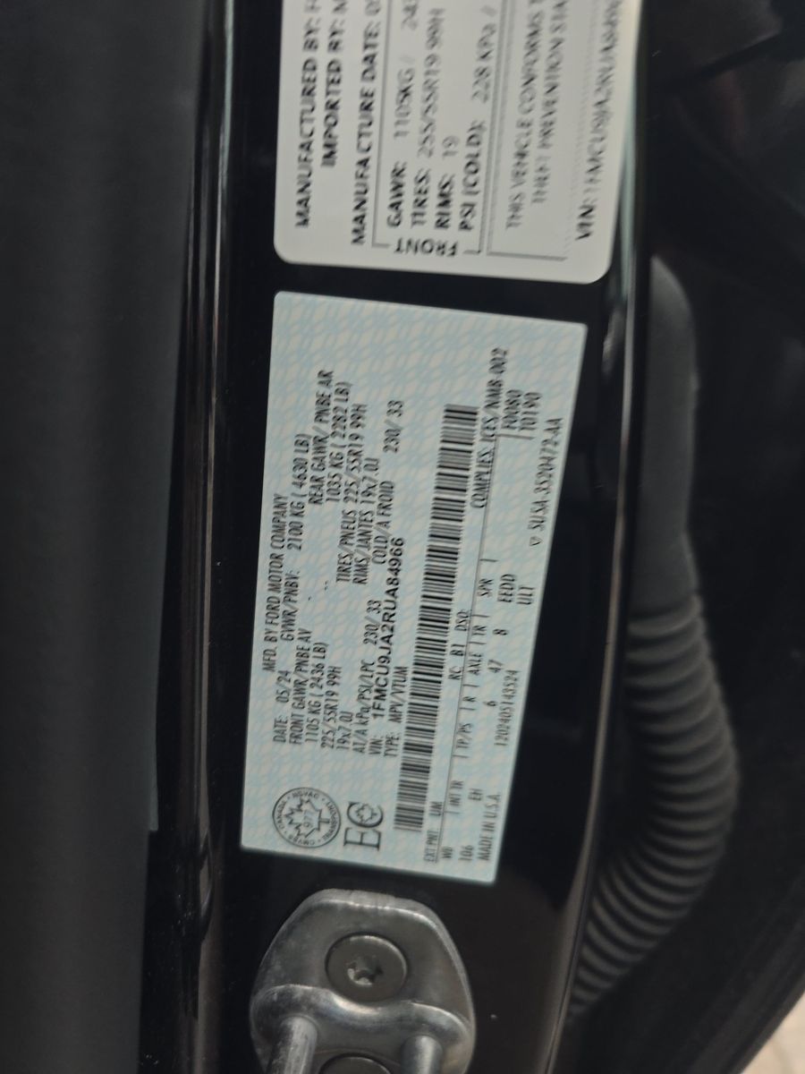 2024 Ford Escape Platinum AWD