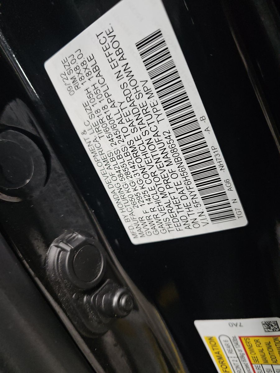 2022 Honda Pilot EX-L AWD