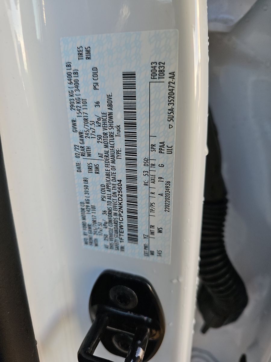 2022 Ford F-150 XL RWD