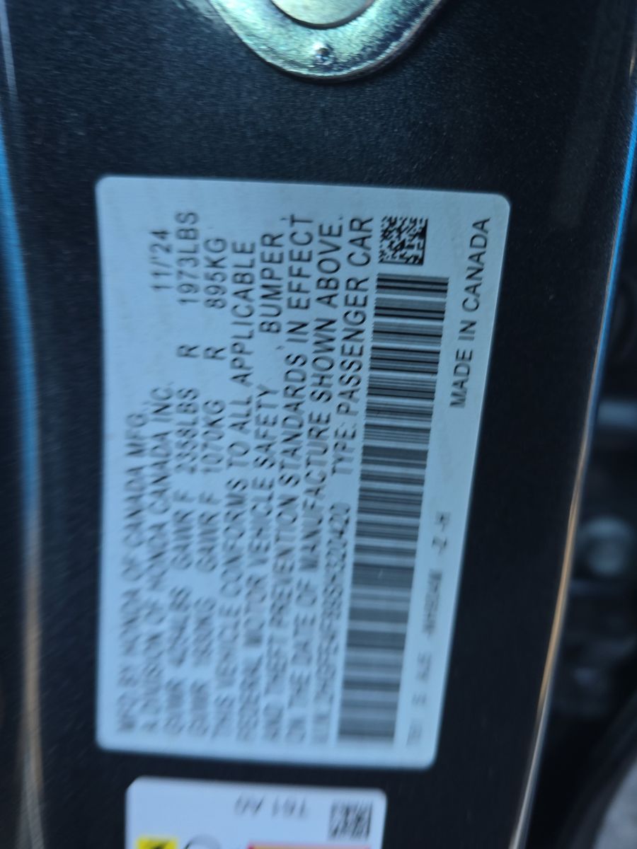 2025 Honda Civic Hybrid Sport Touring FWD