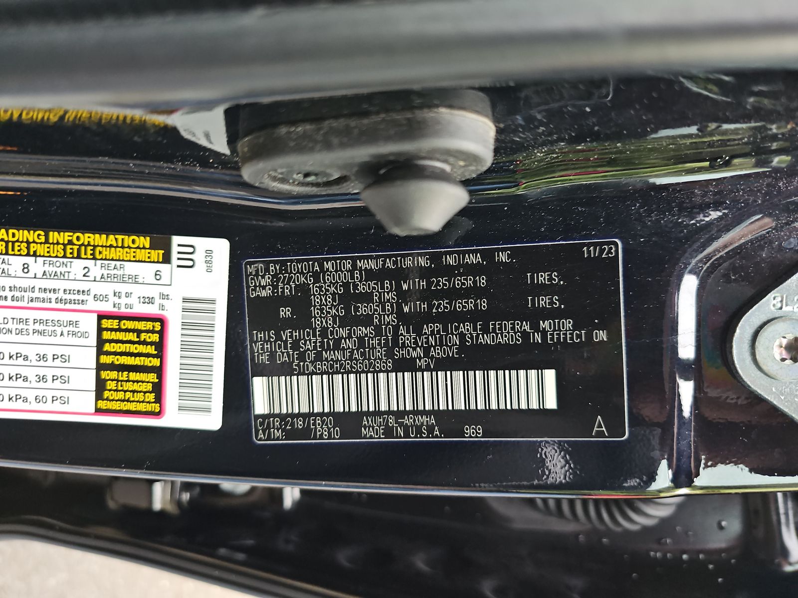 2024 Toyota Highlander Hybrid XLE AWD