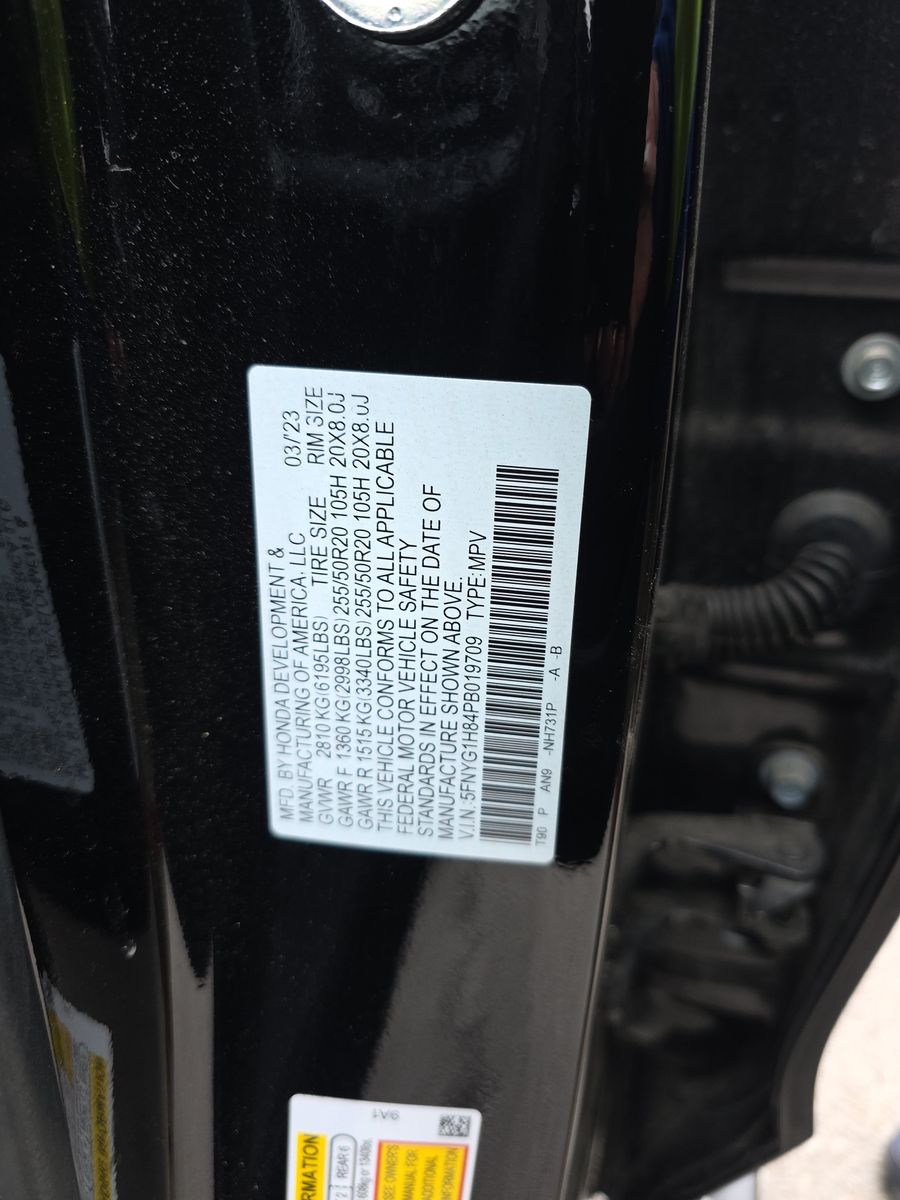 2023 Honda Pilot Elite AWD