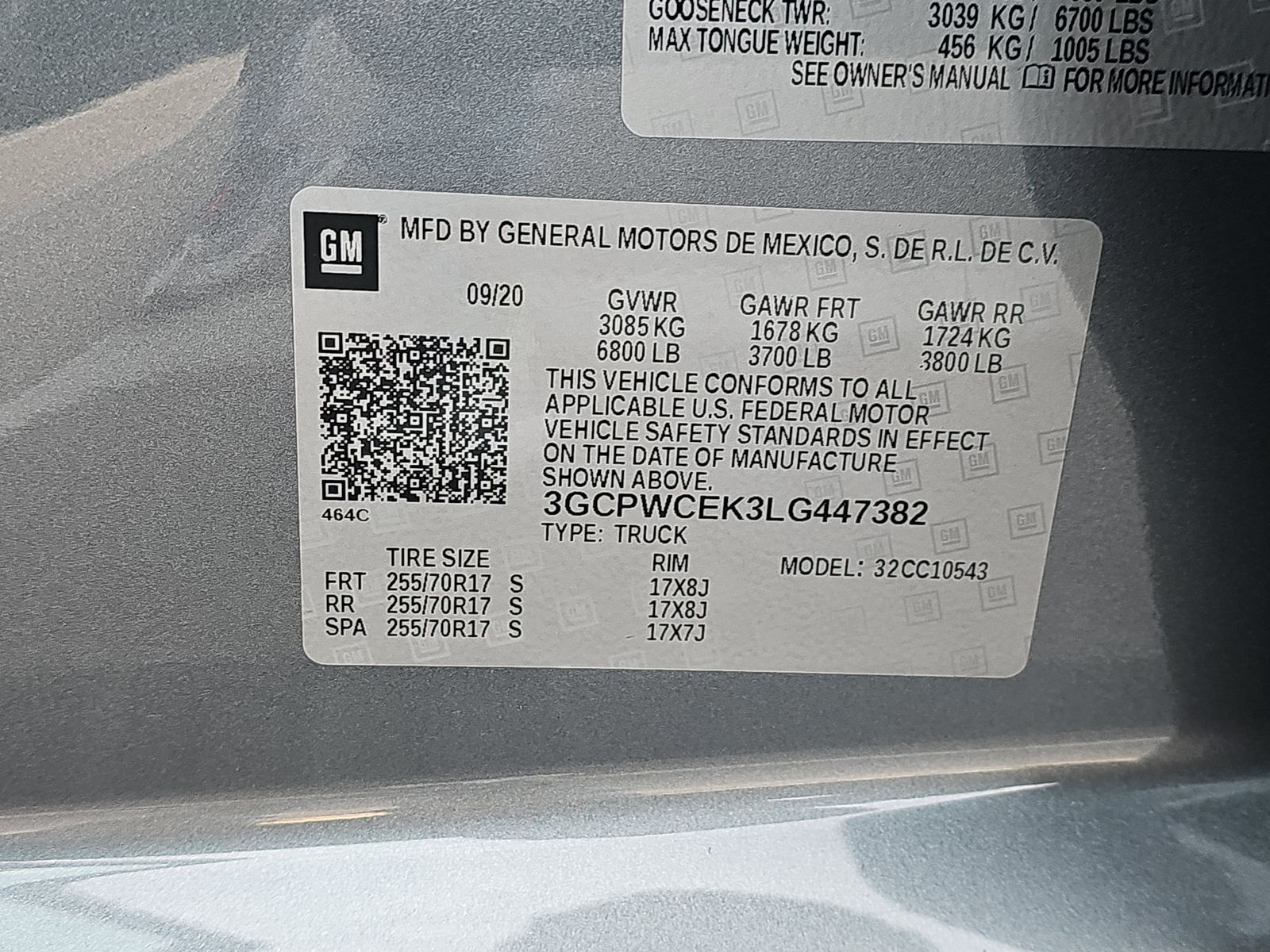 2020 Chevrolet Silverado 1500 LT RWD