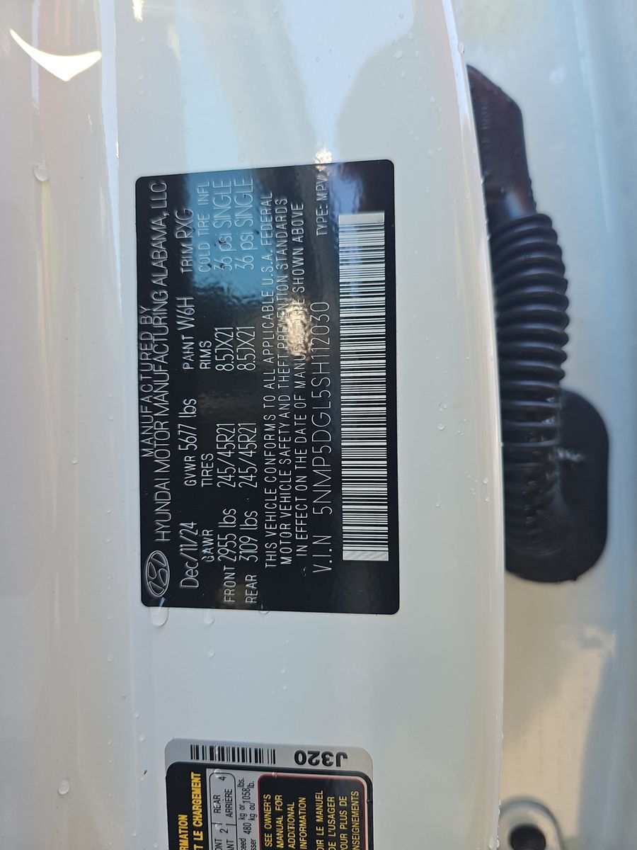 2025 Hyundai Santa Fe Calligraphy AWD