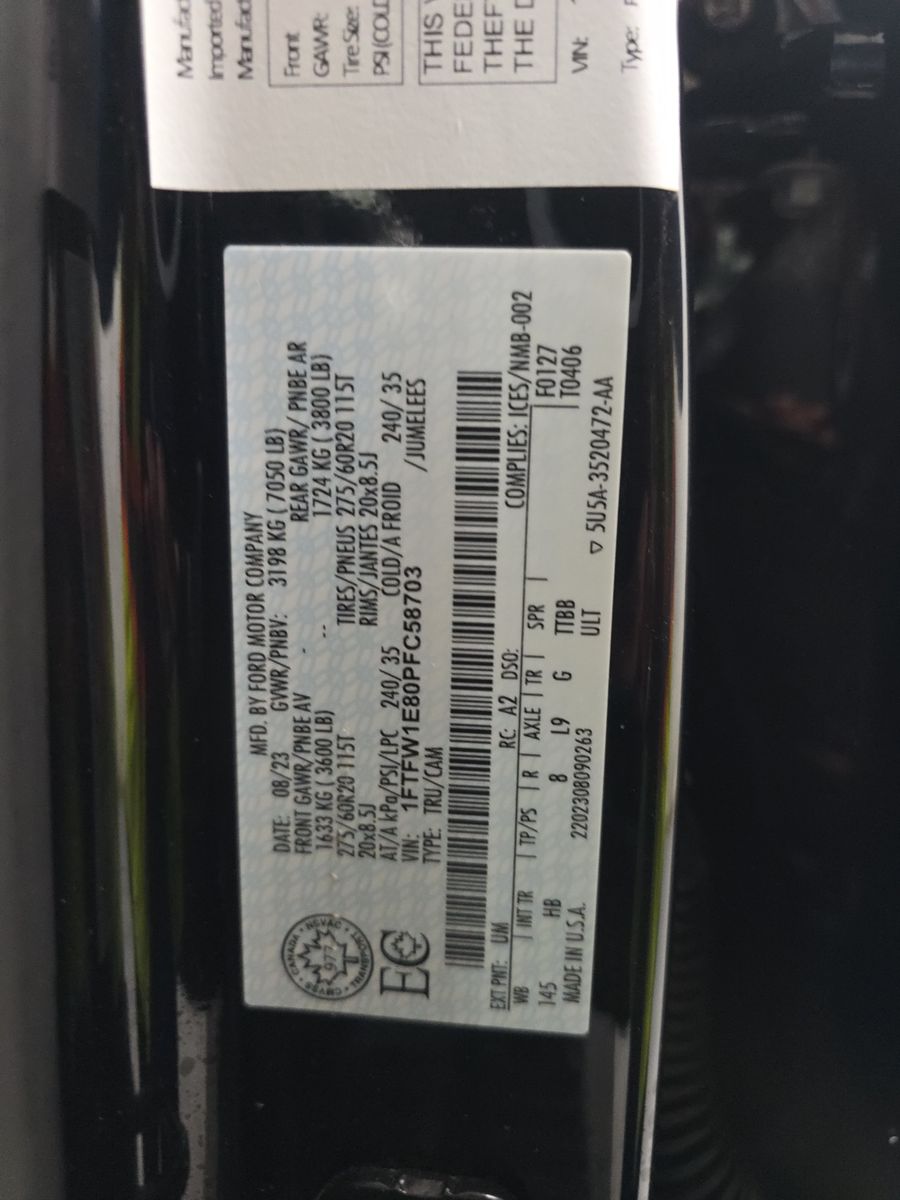 2023 Ford F-150 Lariat AWD