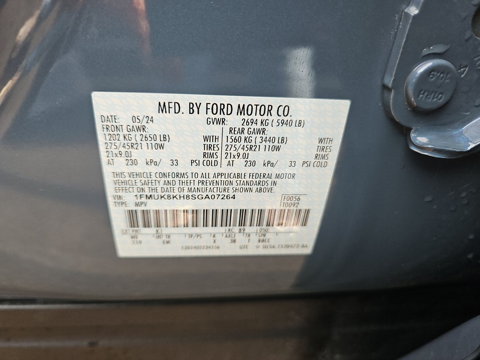 2025 Ford Explorer ST-Line AWD