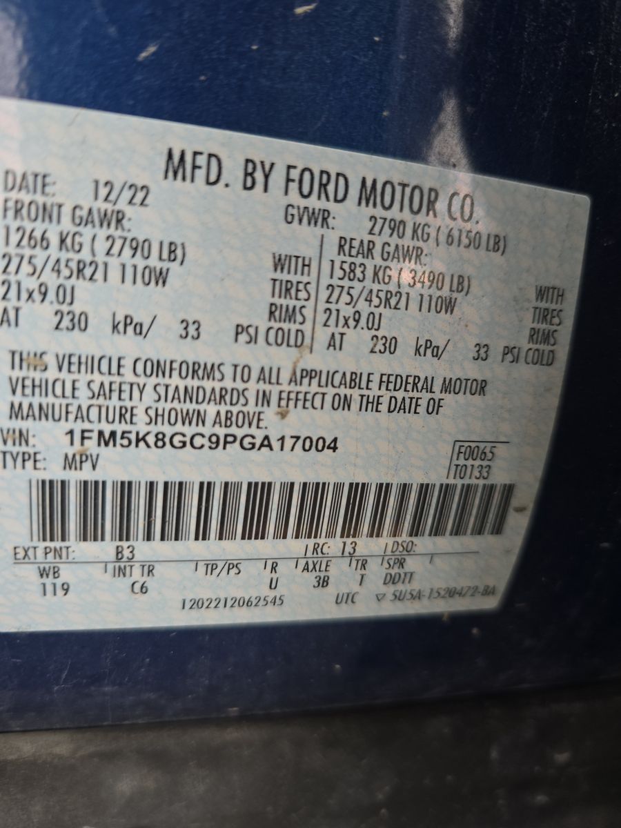 2023 Ford Explorer ST AWD