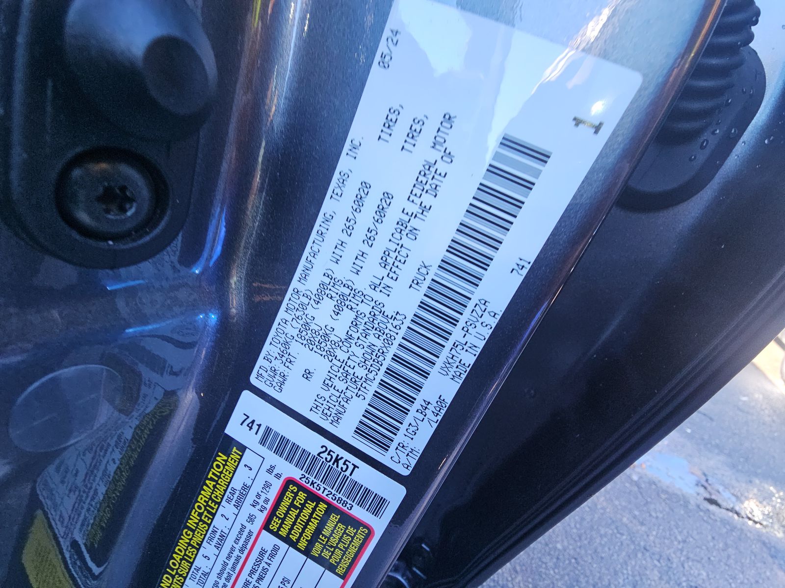 2024 Toyota Tundra Hybrid 1794 Edition AWD