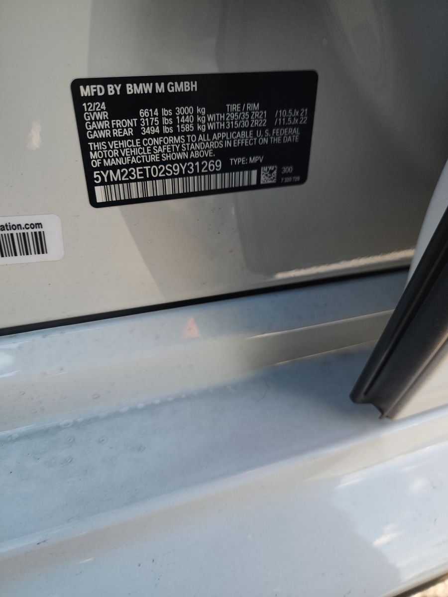 2025 BMW X6 M Competition AWD