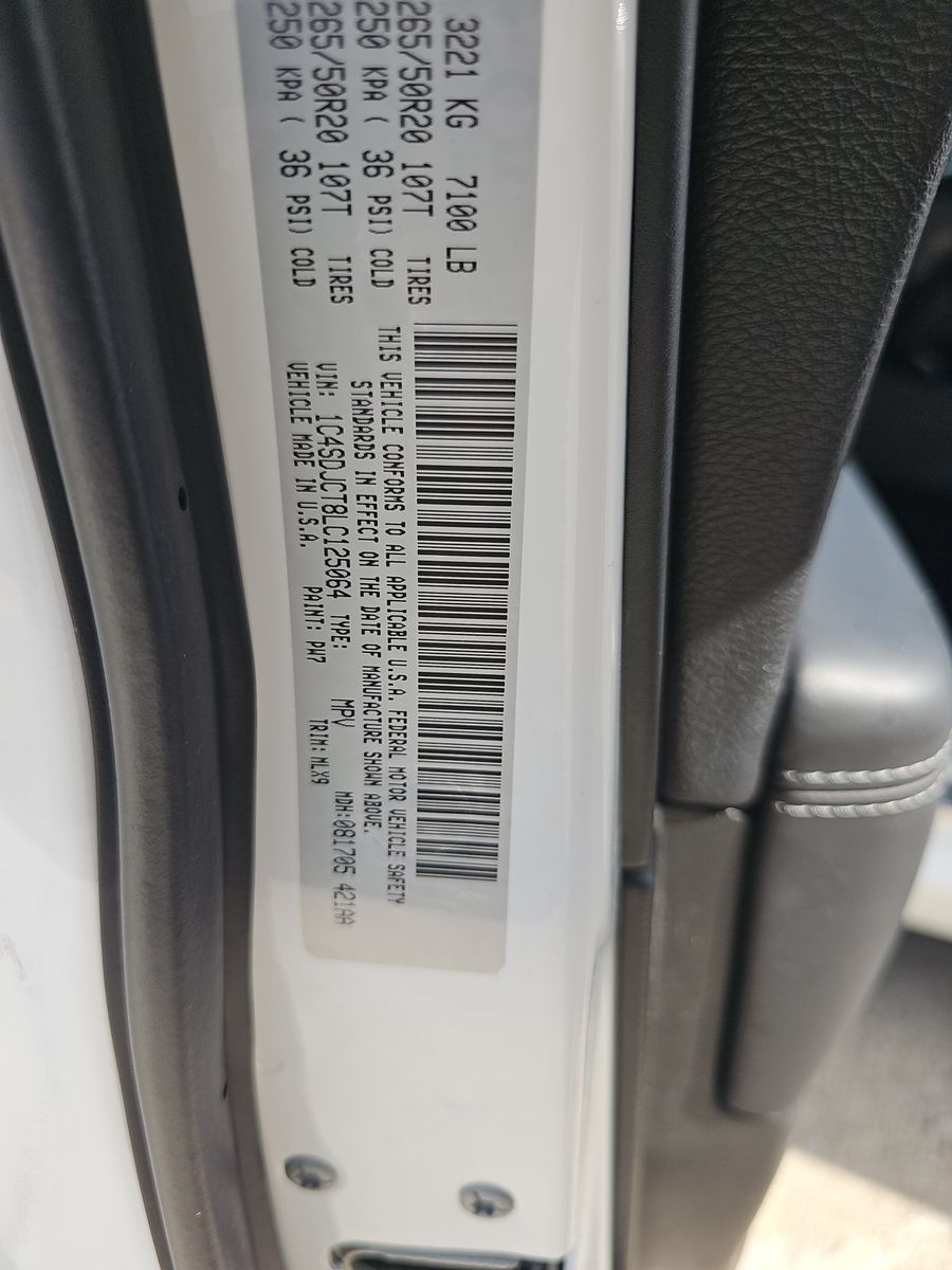 2020 Dodge Durango R/T AWD