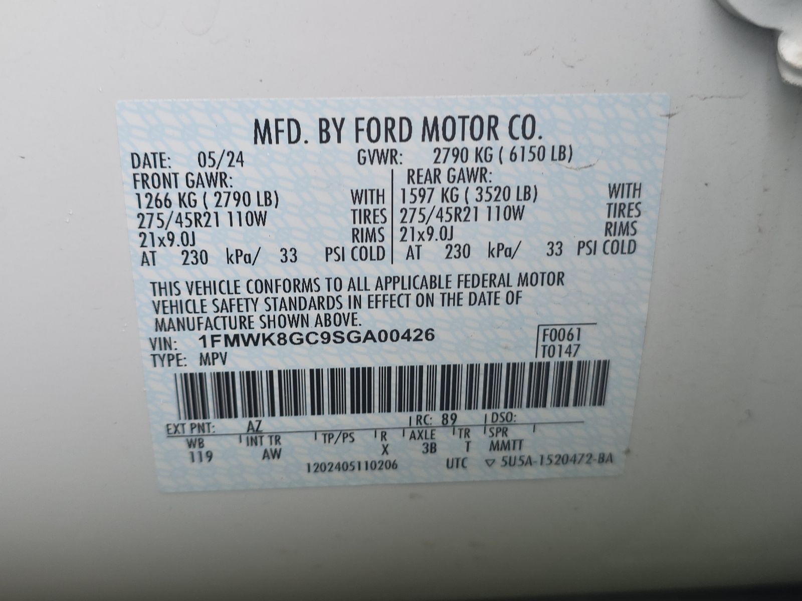 2025 Ford Explorer ST AWD