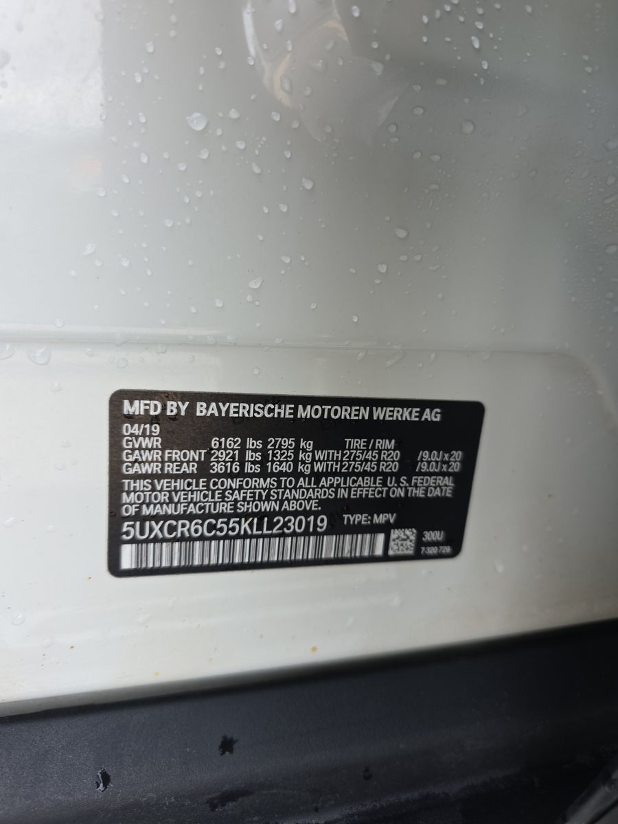 2019 BMW X5 xDrive40i AWD