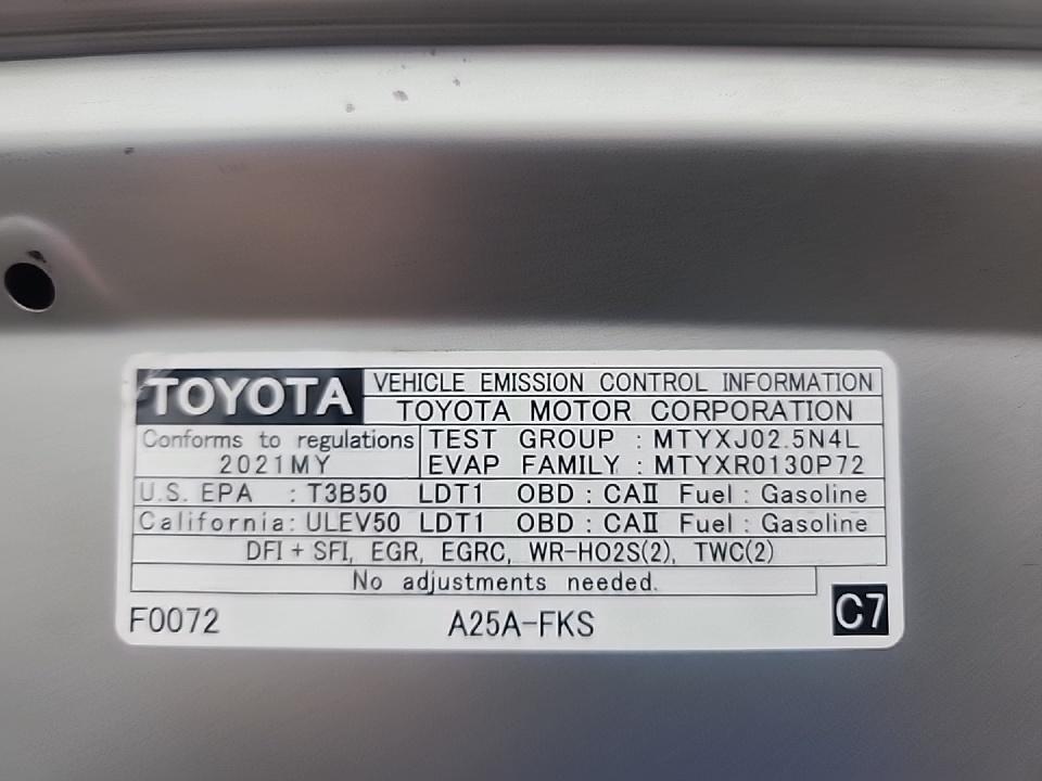 2021 Toyota RAV4 LE AWD