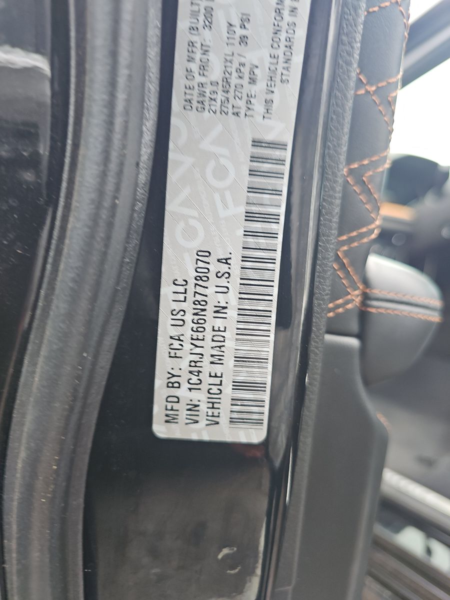 2022 Jeep Grand Cherokee 4xe Summit Reserve AWD