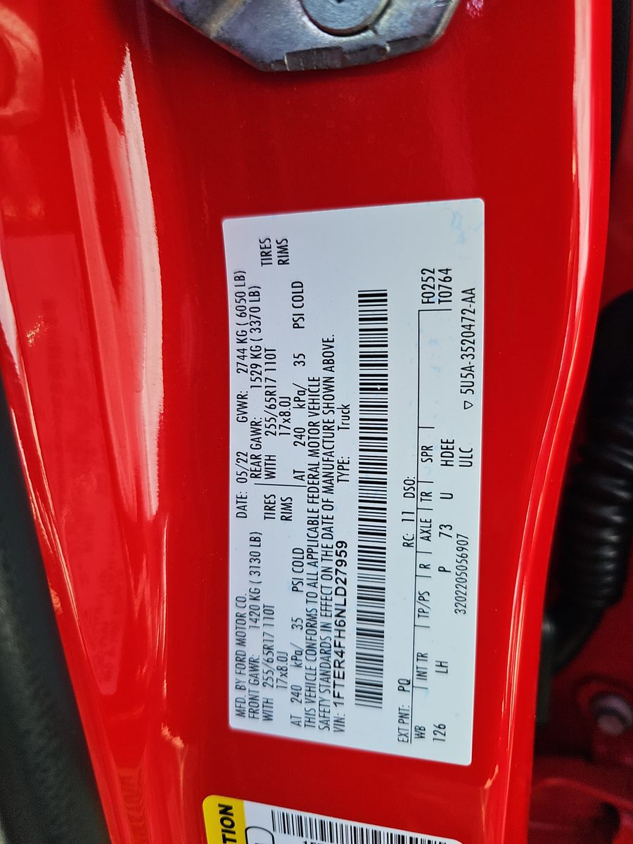 2022 Ford Ranger XLT AWD