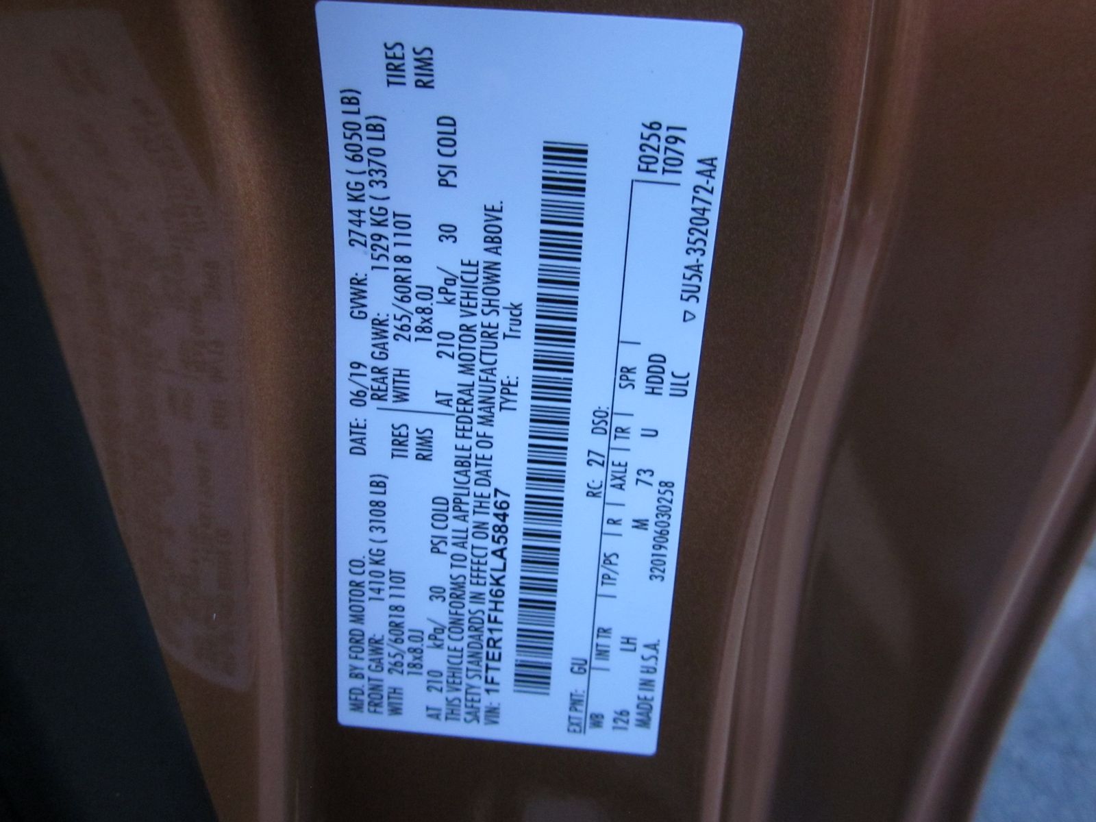 2019 Ford Ranger XLT AWD