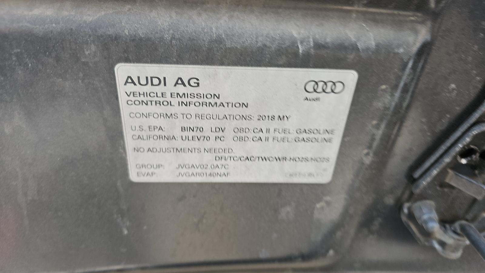 2018 Audi A6 2.0T Premium FWD