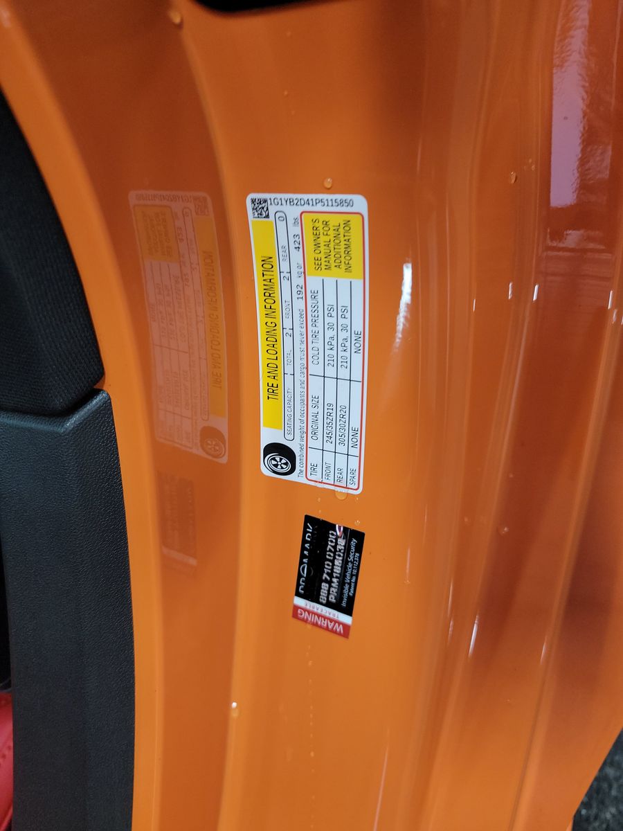 2023 Chevrolet Corvette Stingray RWD