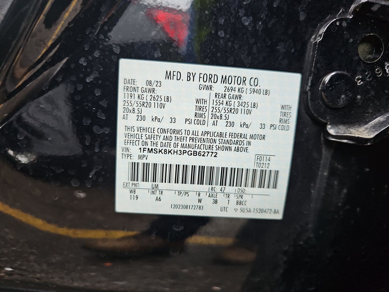 2023 Ford Explorer ST-Line AWD