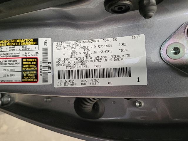 2017 Toyota Tundra SR5 AWD