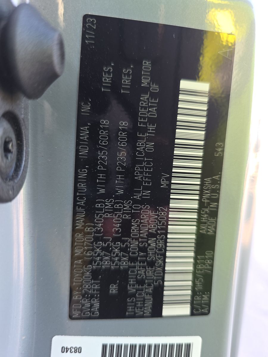 2024 Toyota Sienna XSE AWD