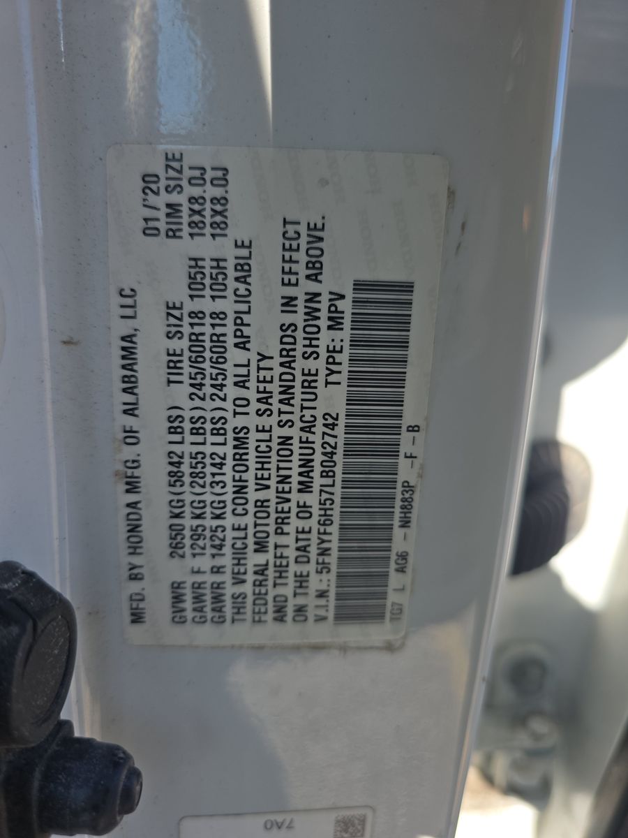 2020 Honda Pilot EX-L AWD