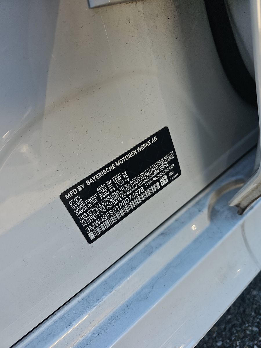 2023 BMW 3 Series M340i RWD