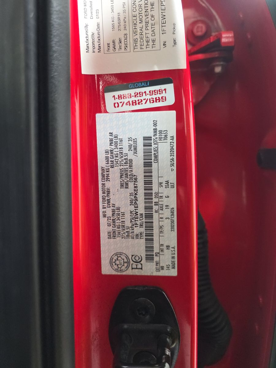 2023 Ford F-150 Lariat AWD