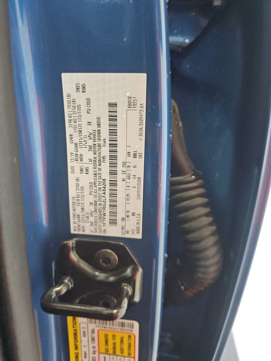 2020 Ford F-150 Raptor AWD