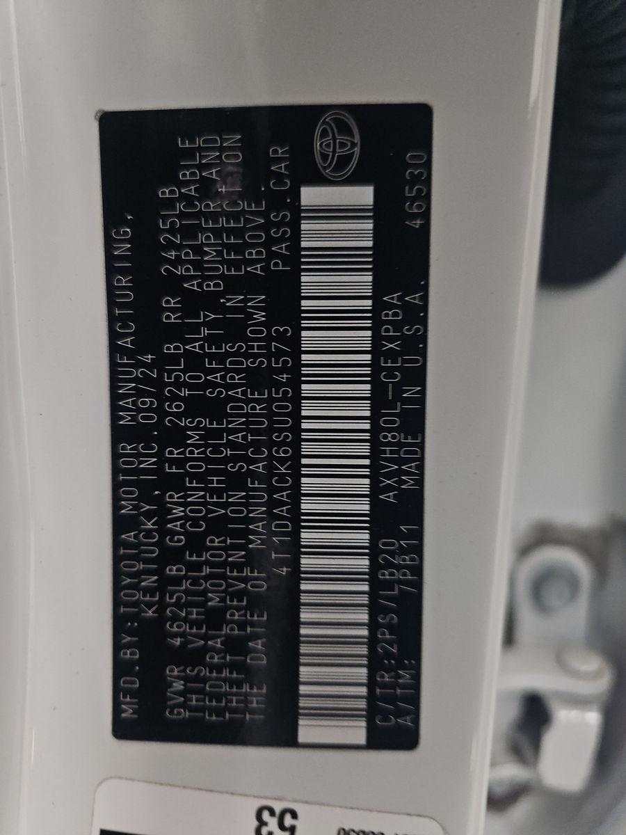 2025 Toyota Camry XSE FWD