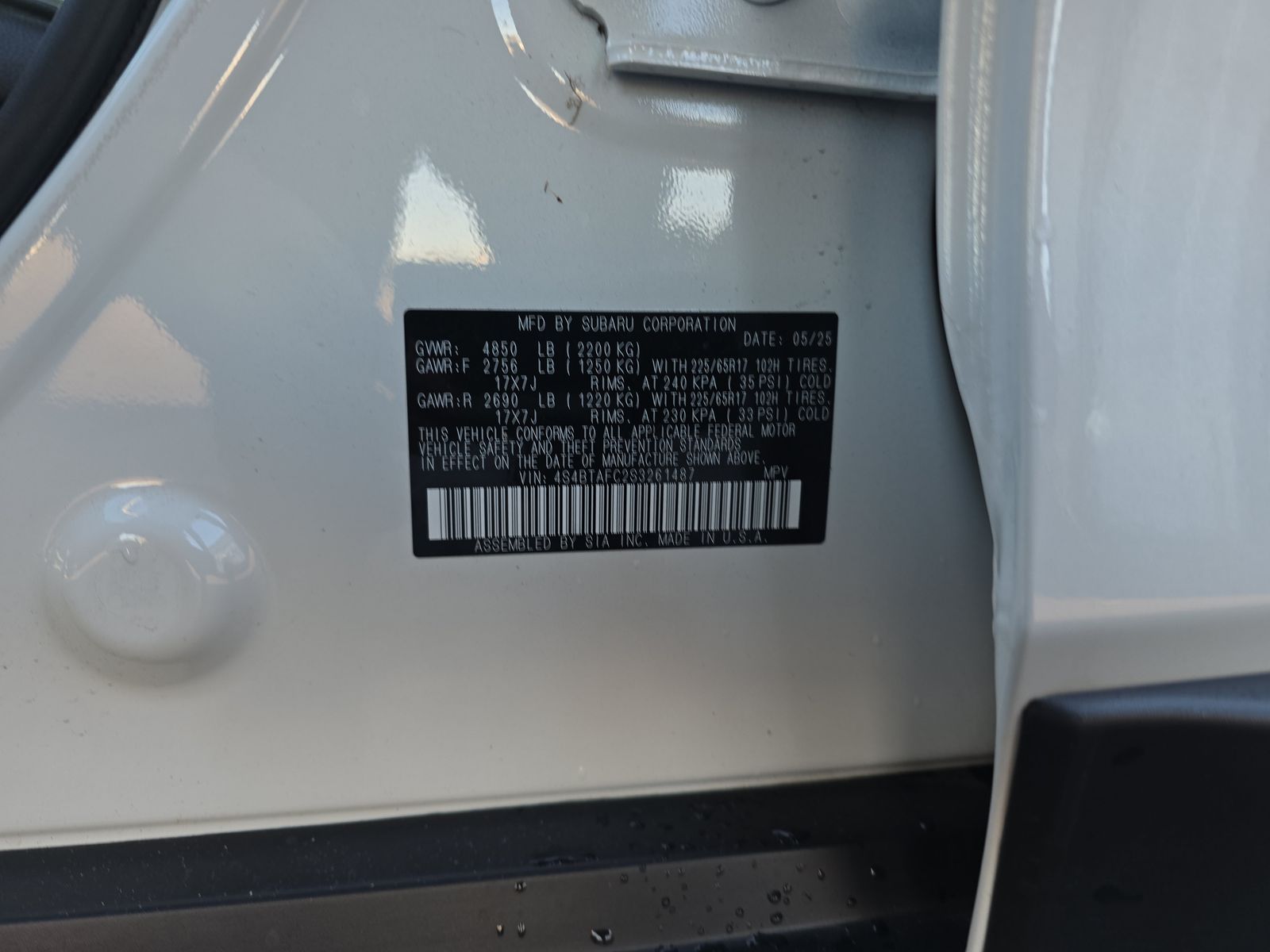 2025 Subaru Outback Premium AWD