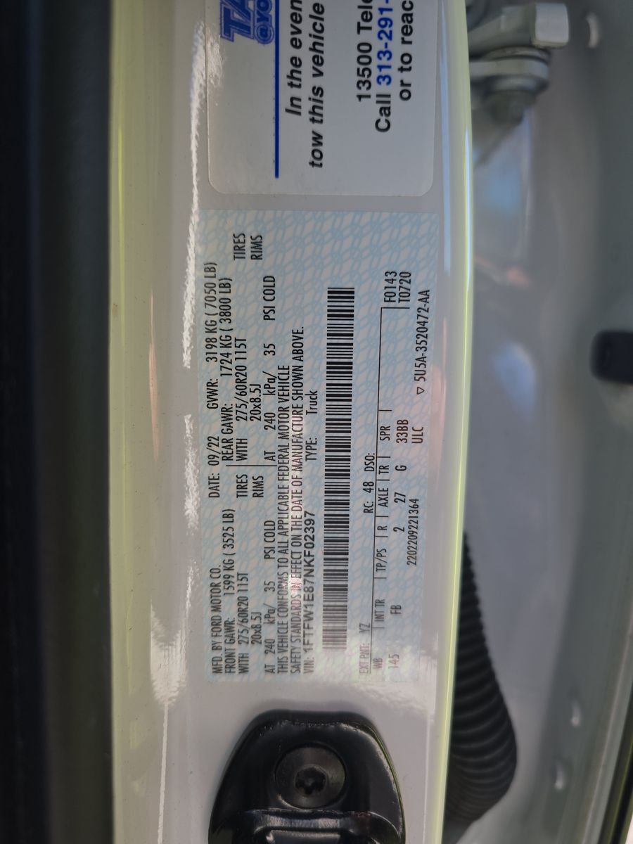 2022 Ford F-150 XLT AWD