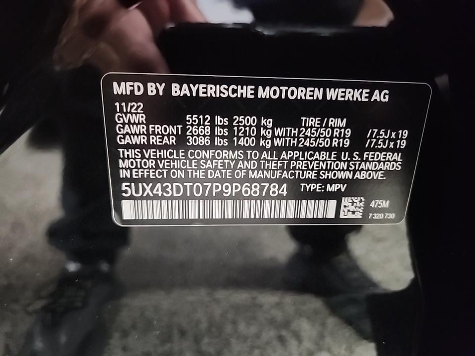 2023 BMW X4 M40i AWD