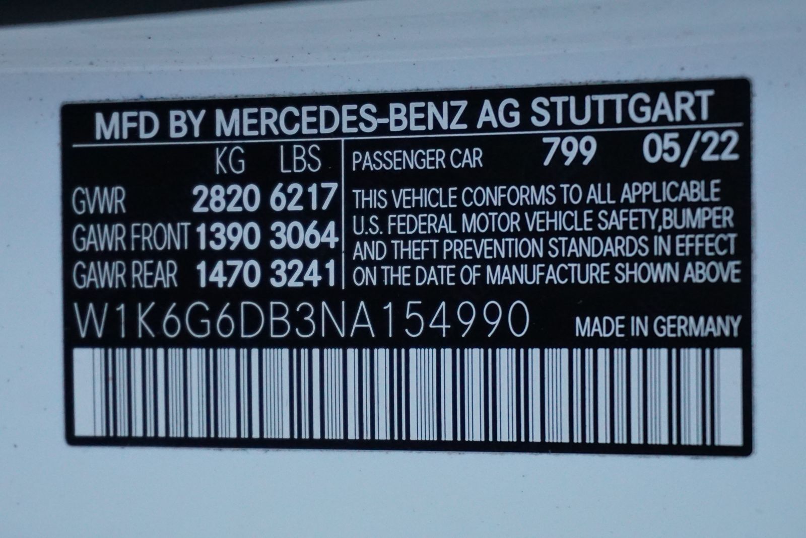 2022 Mercedes-Benz S-Class S 500 AWD