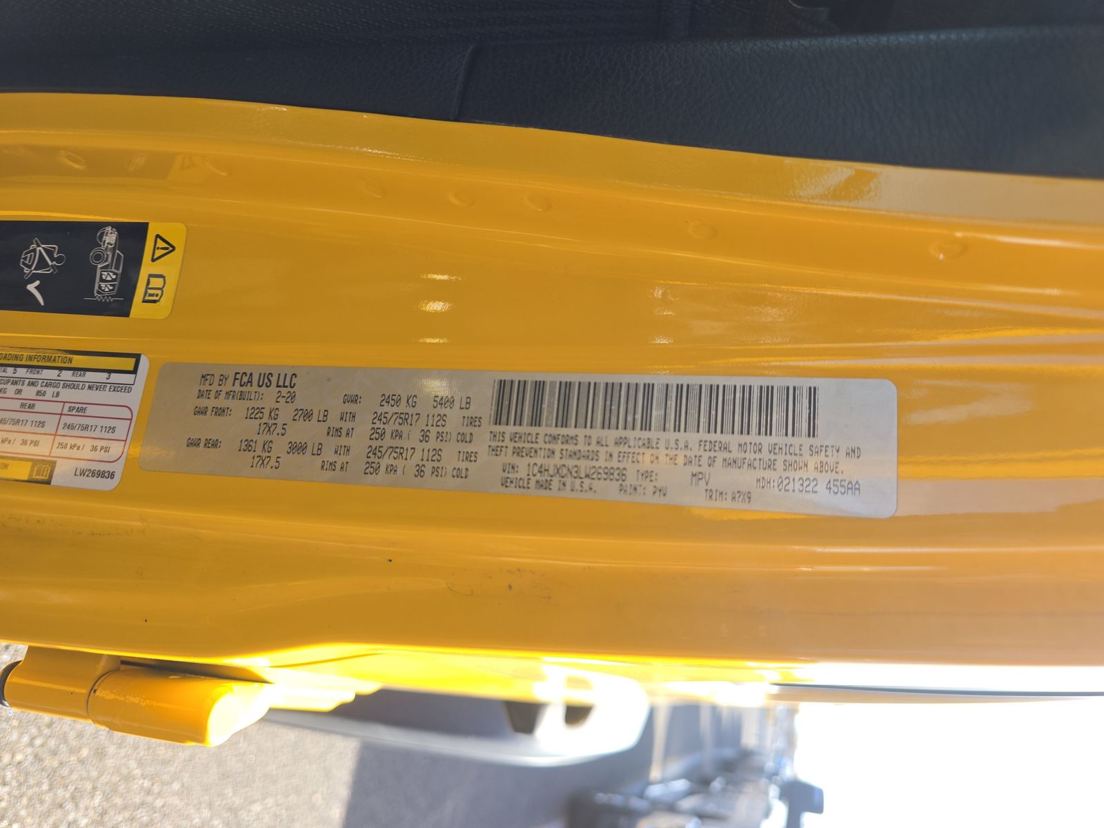 2020 Jeep Wrangler Unlimited Sport S AWD