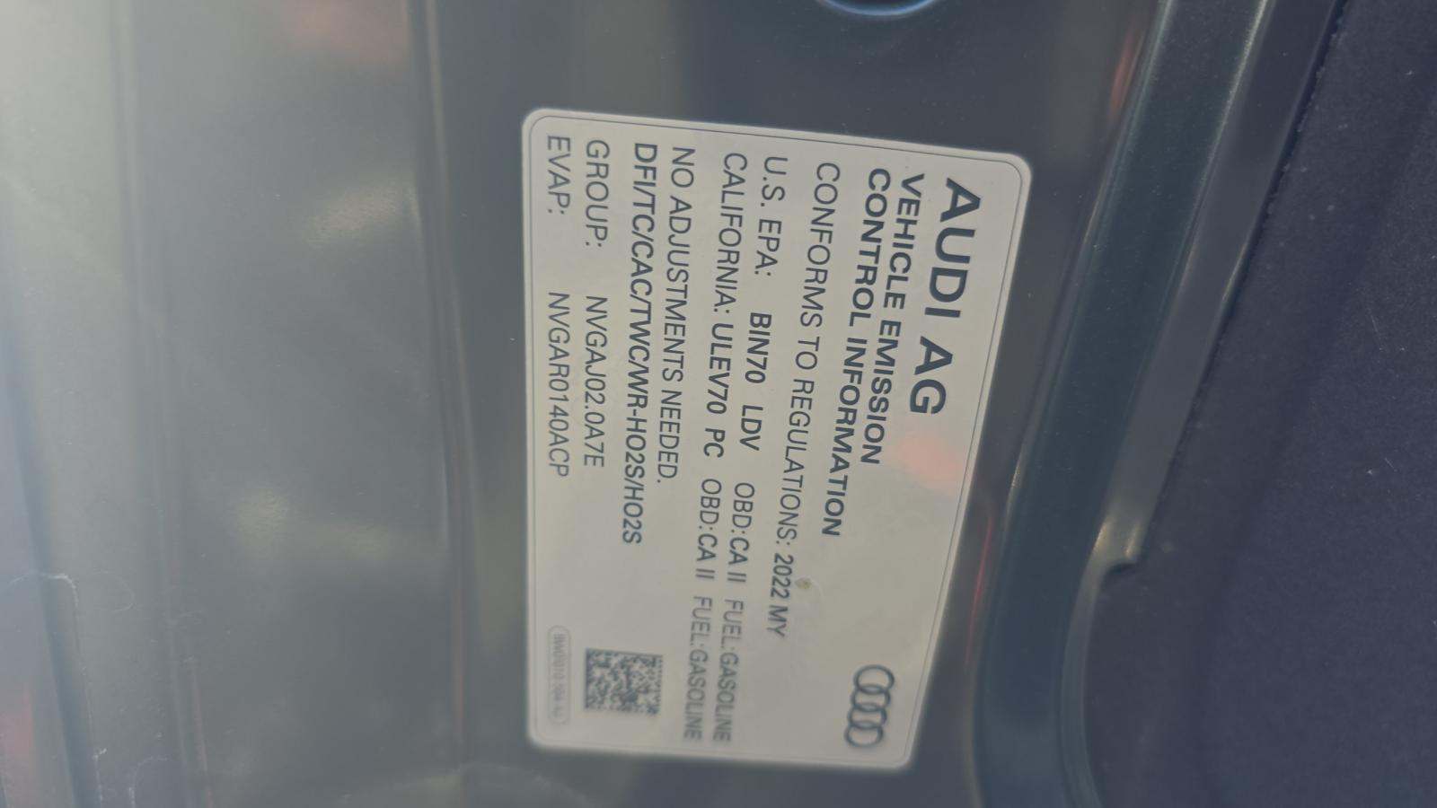 2022 Audi A4 Premium Plus AWD