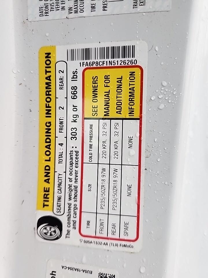 2022 Ford Mustang GT Premium RWD