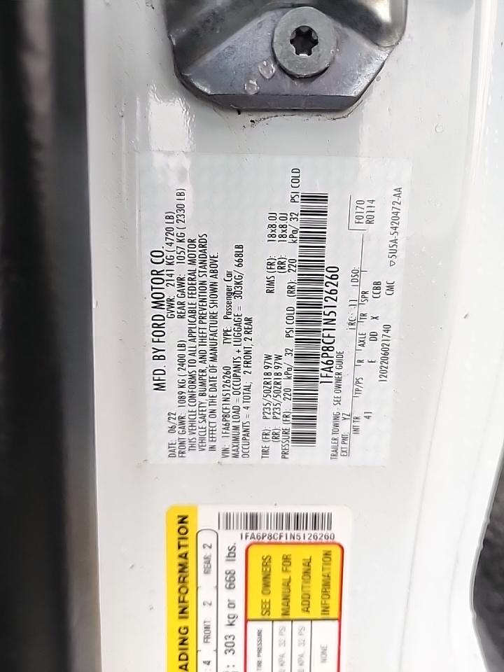 2022 Ford Mustang GT Premium RWD